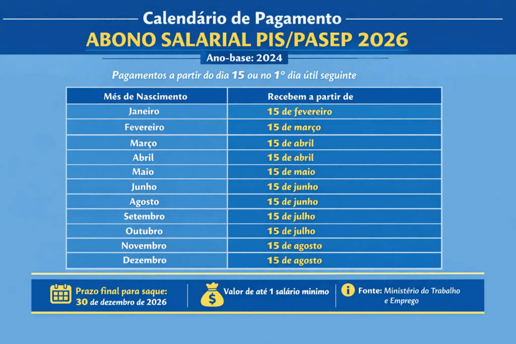 quem tem direito PIS 2026