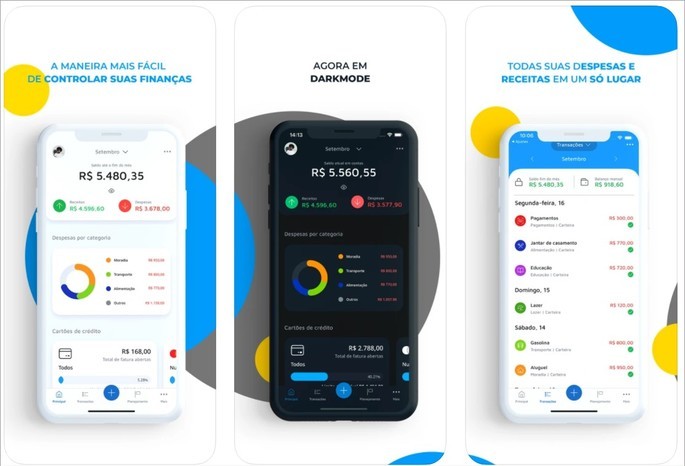 mobills vs organizze qual o melhor para mim