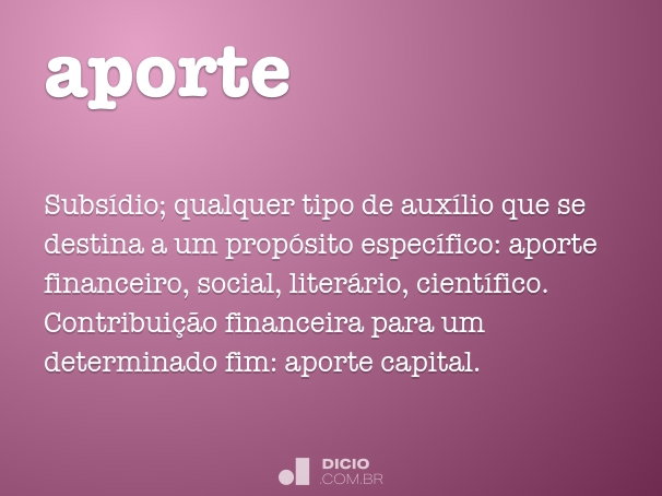como fazer aporte em investimento