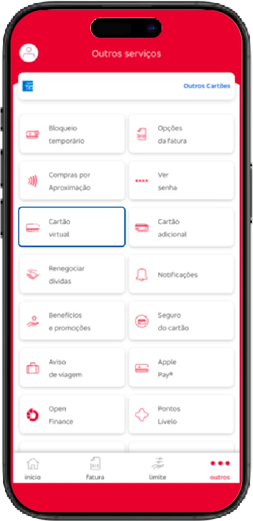 melhores funcionalidades app bradesco cartões