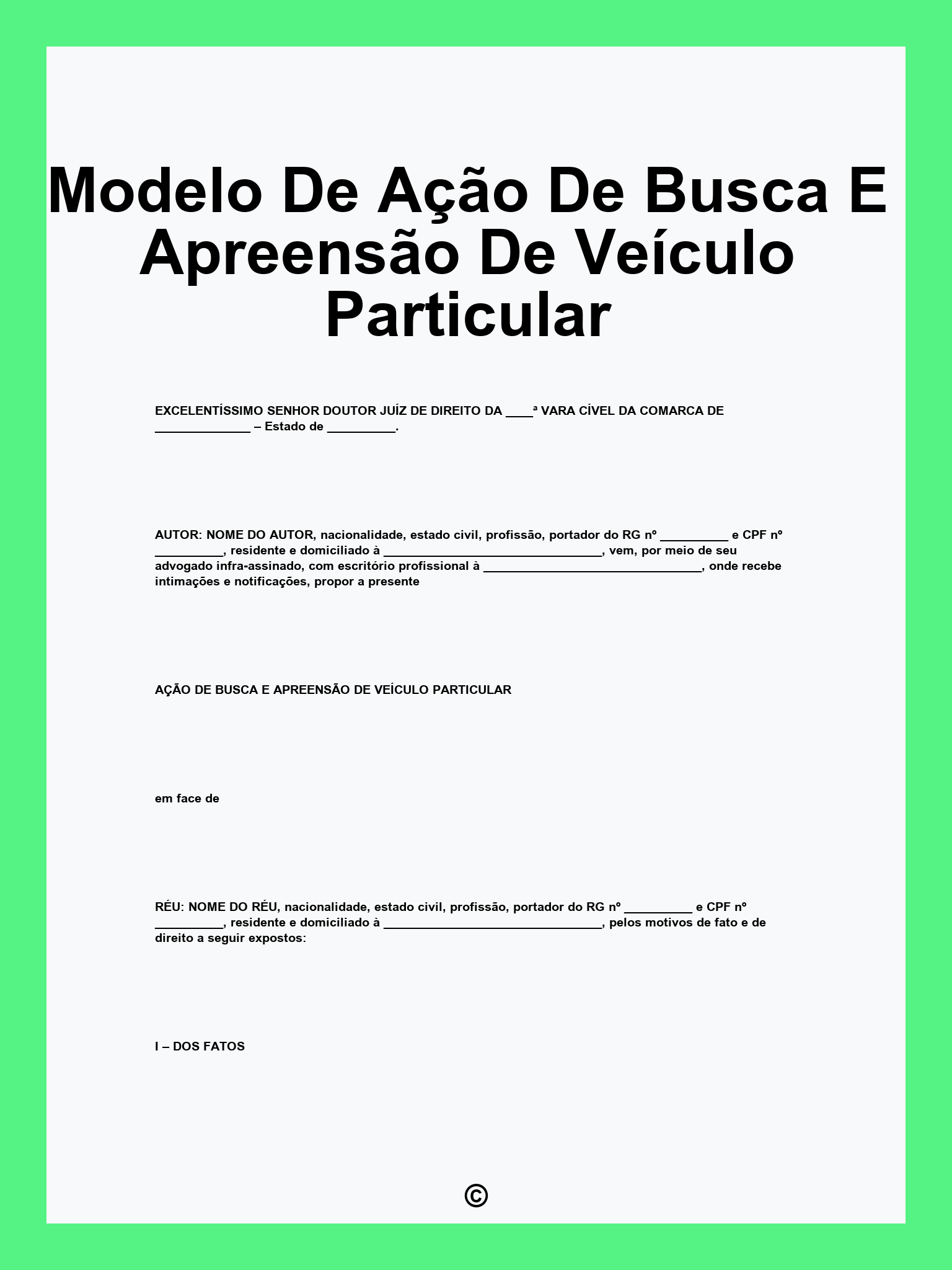 o que fazer quando o carro entra em busca e apreensão