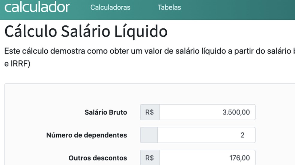 quanto desconta inss e irrf