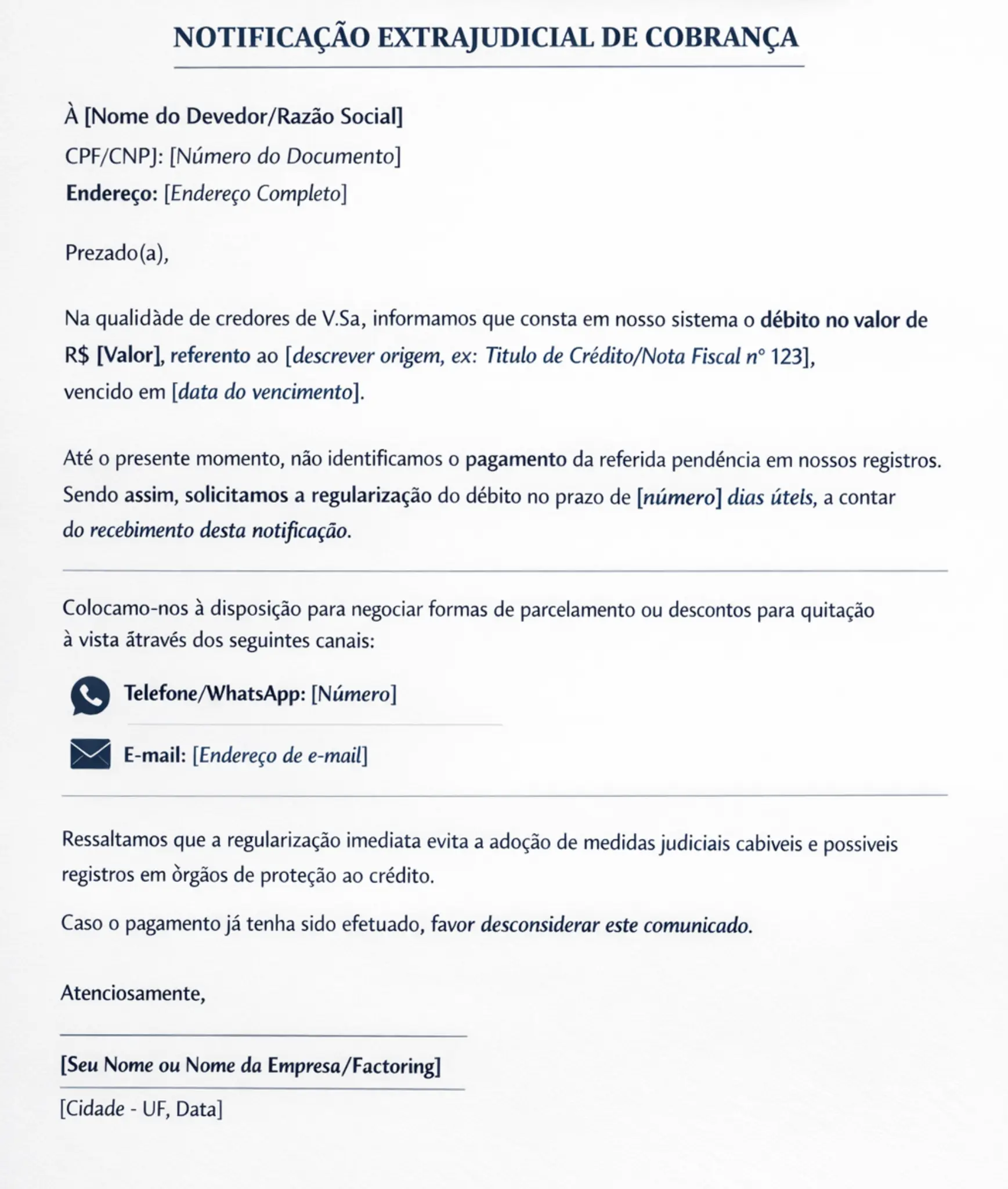 quanto custa uma cobrança extrajudicial para a empresa