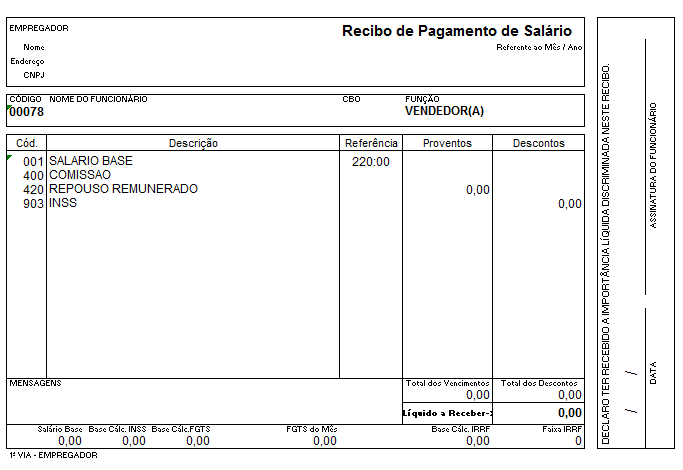 o que é contracheque