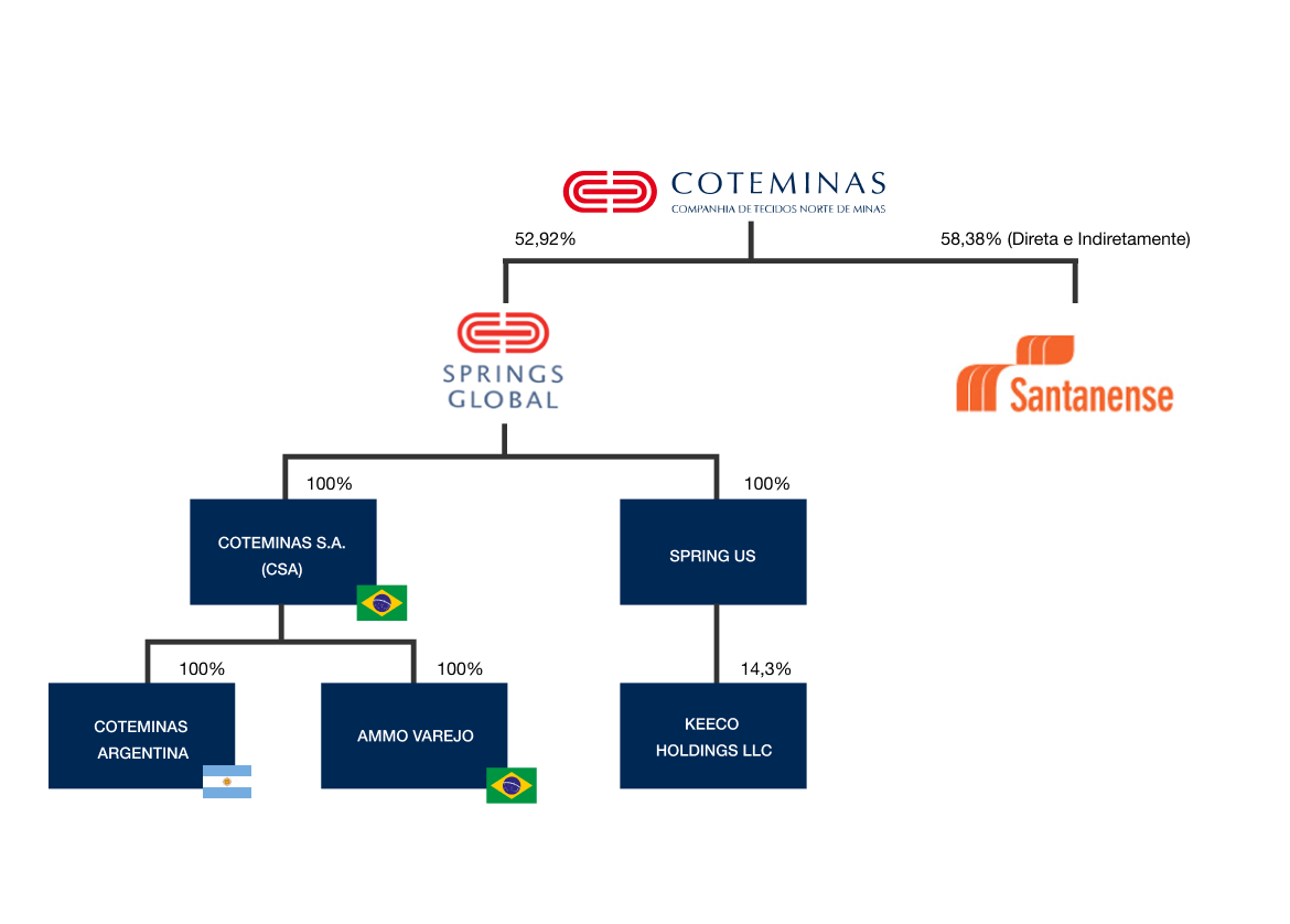 o que levou a coteminas a recuperação judicial
