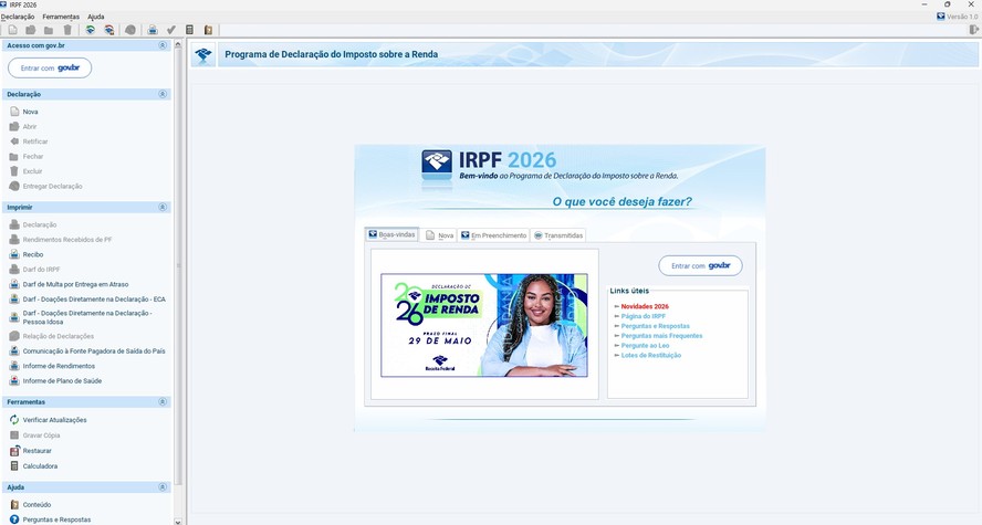 declaracao pre preenchida imposto de renda 2026