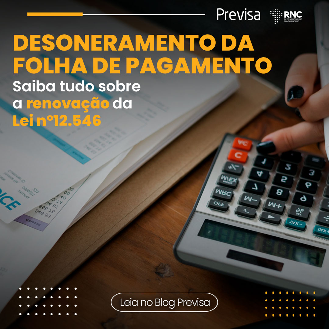 desoneração da folha de pagamento 2026