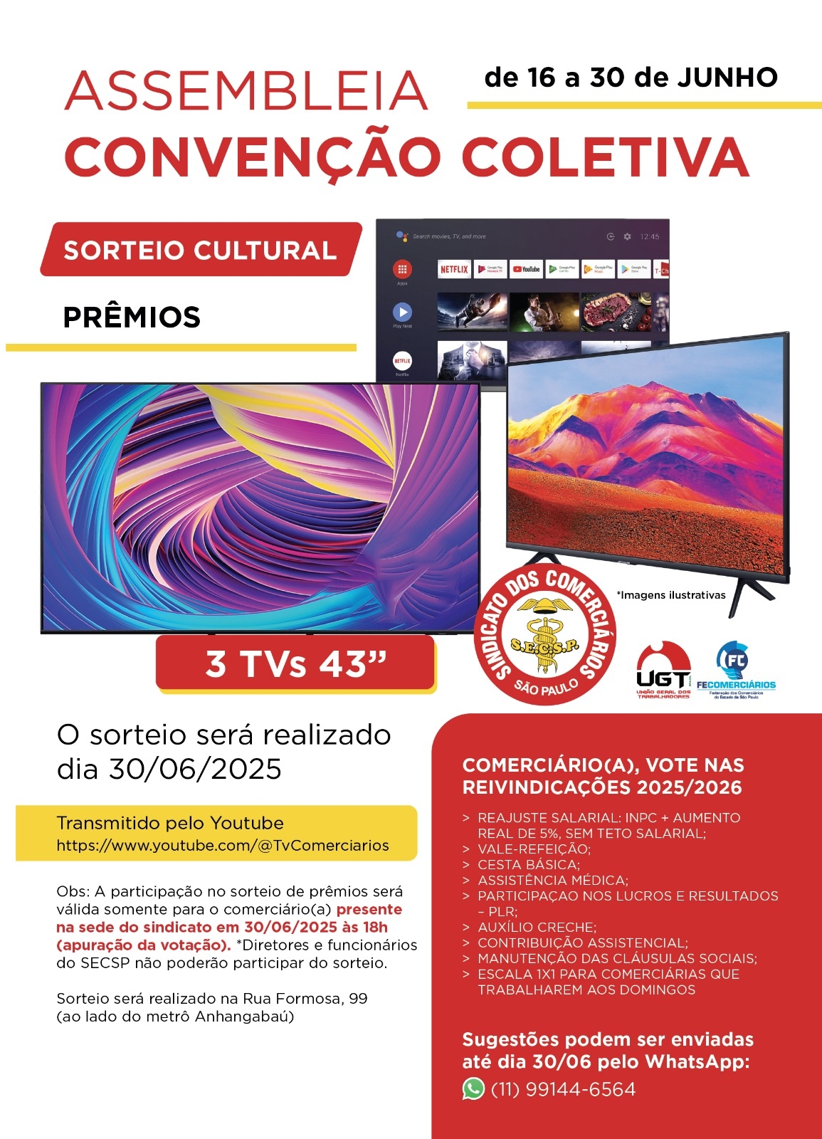 convenção coletiva 2026