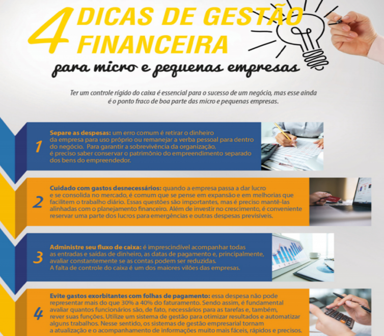 dicas de organização financeira para empreendedores iniciantes