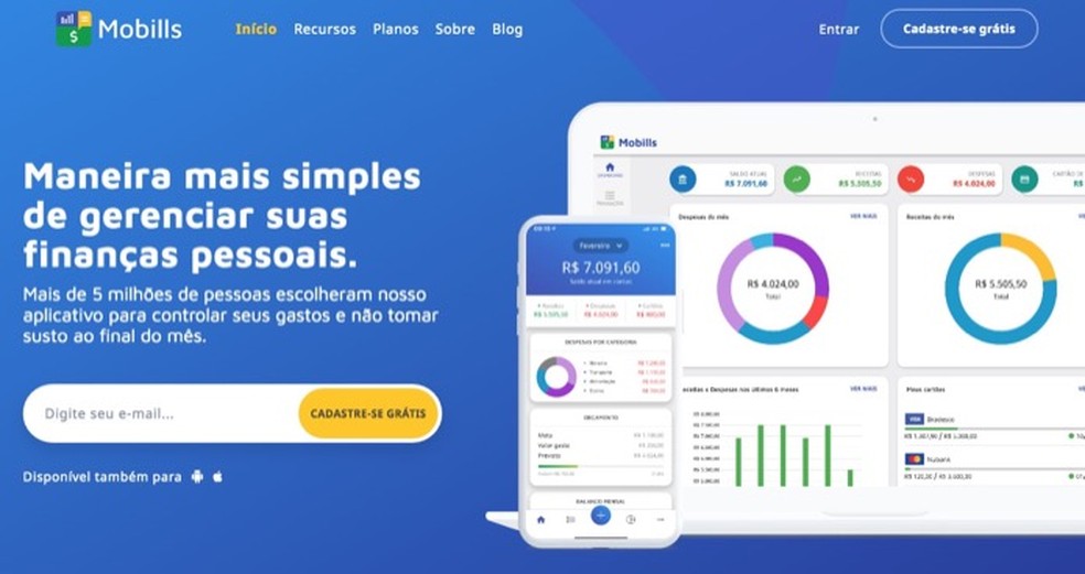 software de gestão financeira