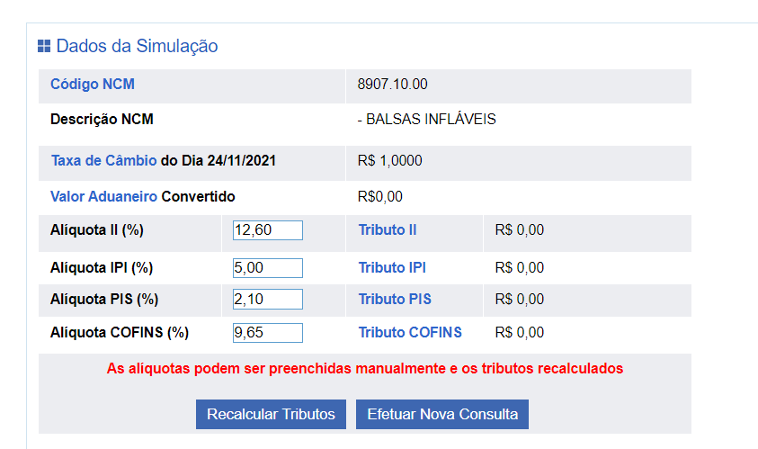 erros comuns ao importar da china impostos