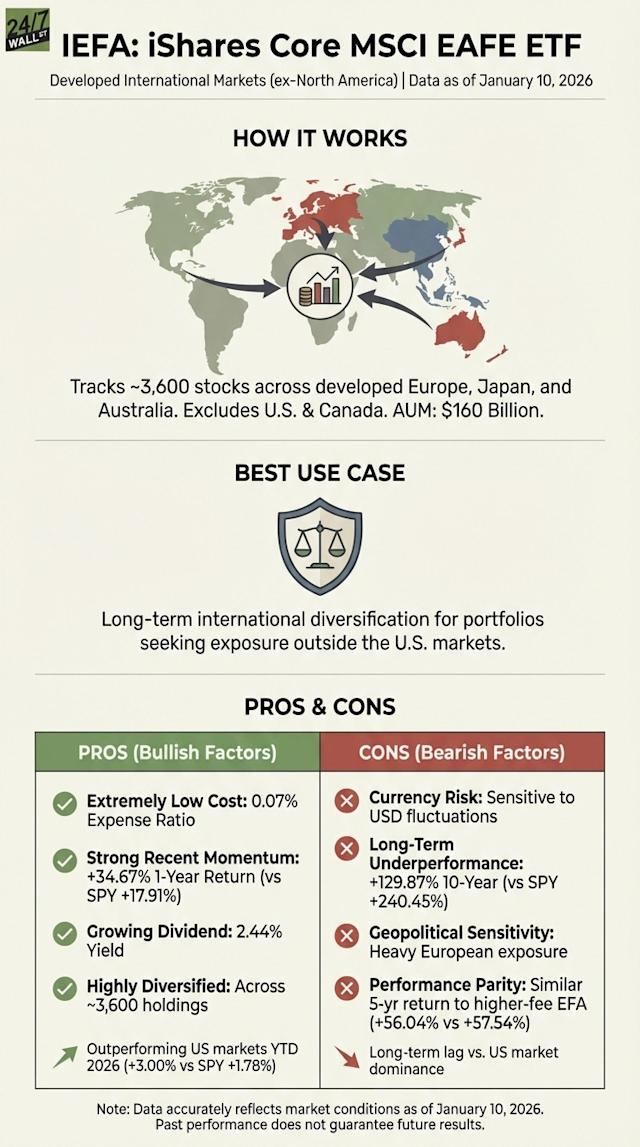ISHARES CORE MSCI EAFE ETF COREMSCIEAFE DRE BIEF
