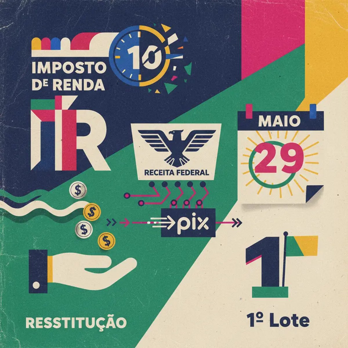 calendário restituição IR 2026