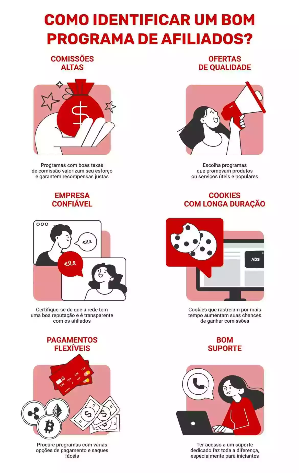 melhores networks afiliados finanças para ganhar dinheiro