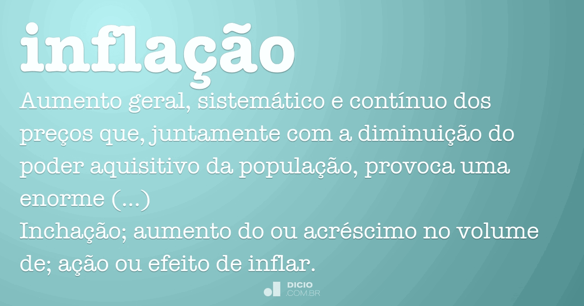 o que é inflação