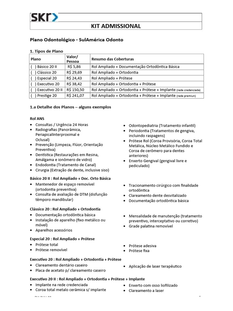 melhores planos odontológicos sulamérica para família
