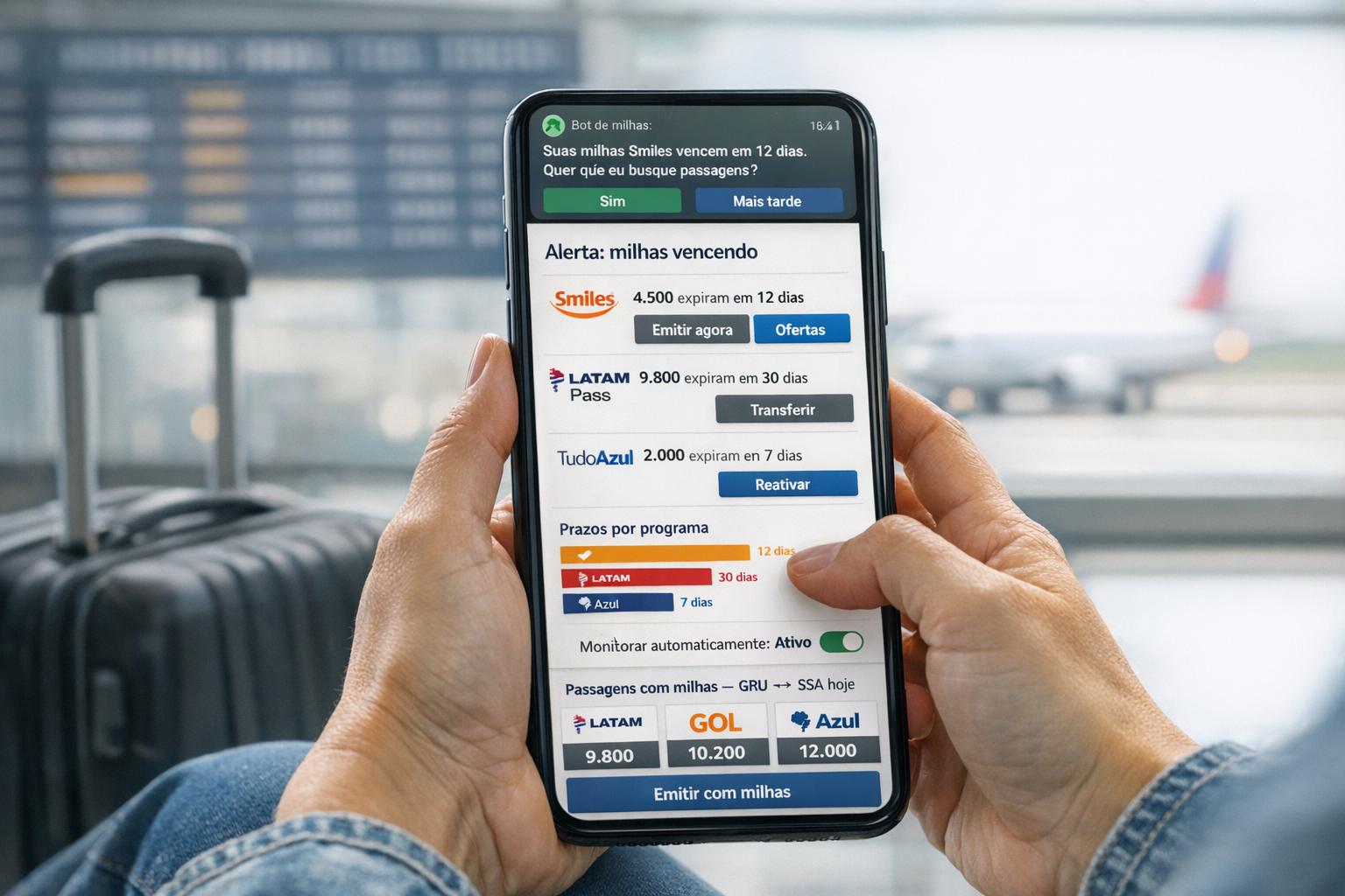 recuperar milhas vencidas