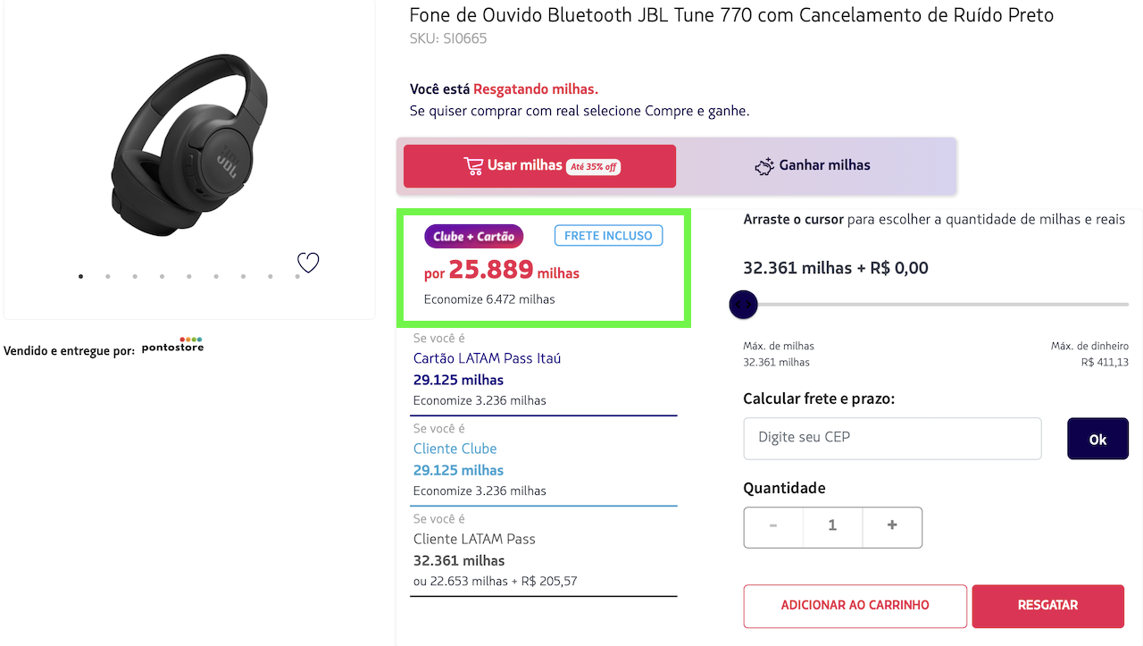 erros ao tentar recuperar milhas