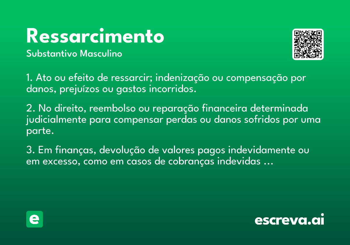 como pedir ressarcimento