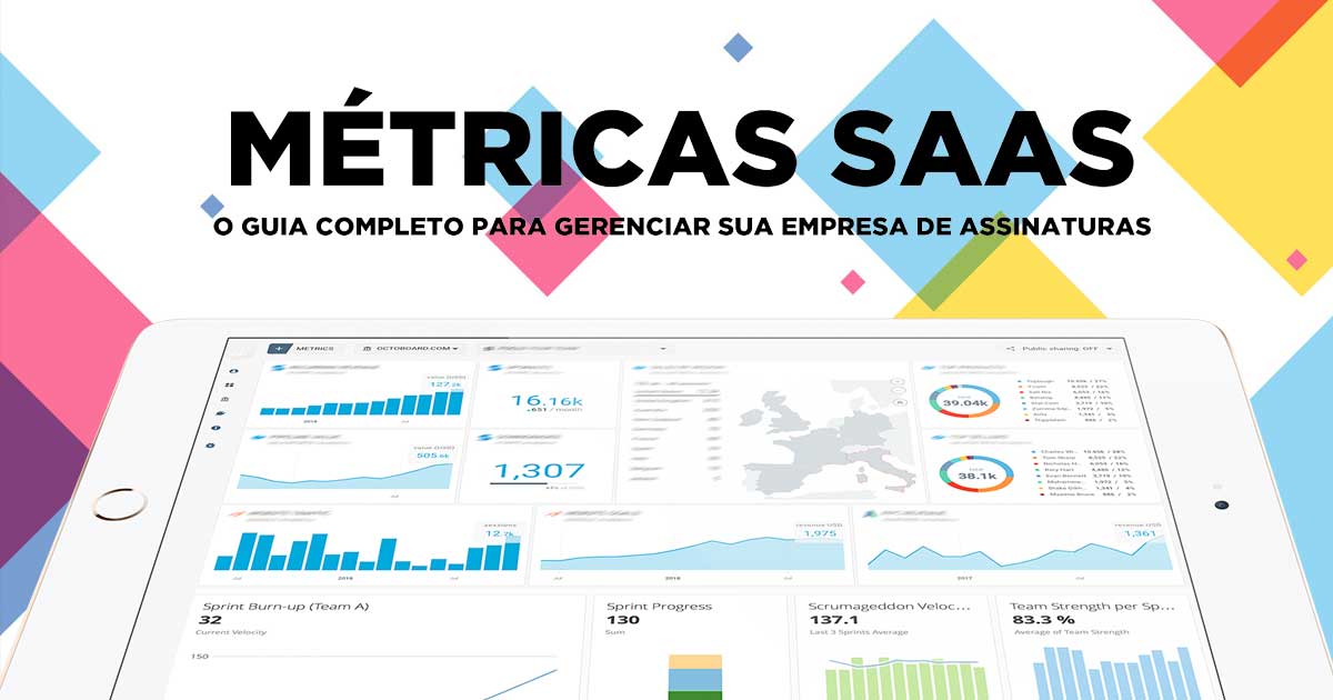 melhores métricas financeiras para startups saas