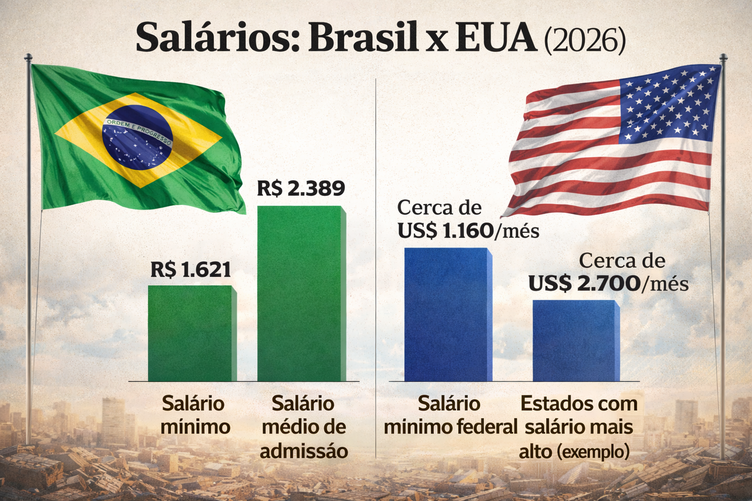 salário mínimo Nova York 2026