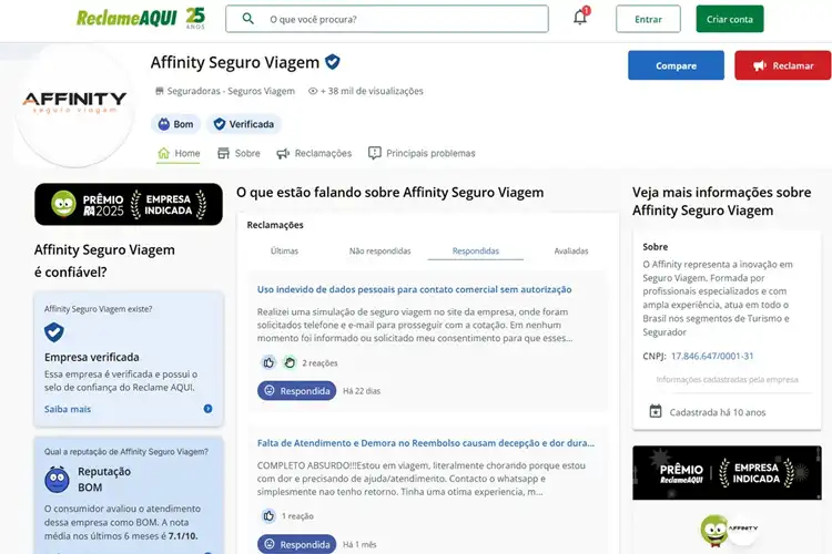 erros comuns ao contratar seguro viagem affinity