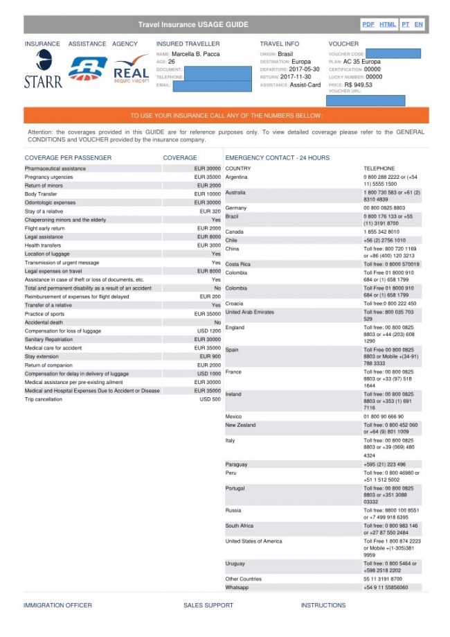 melhores seguros viagem europa 2026