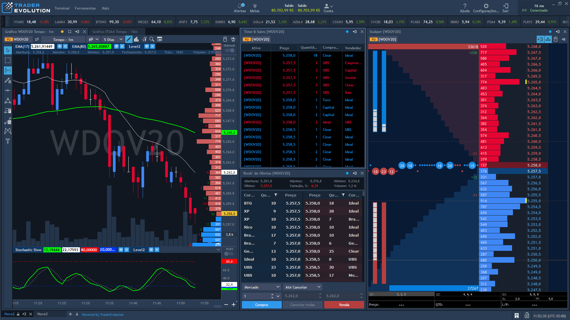 simulador de bolsa de valores