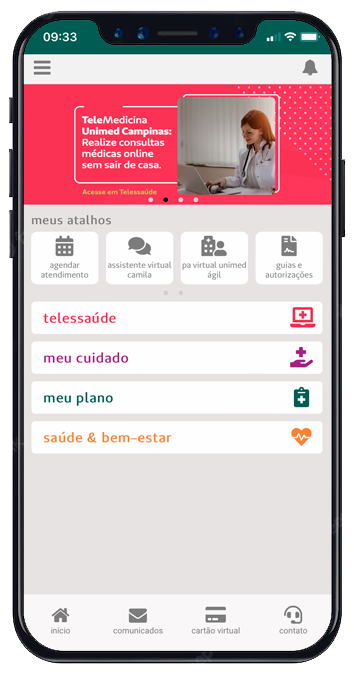 melhores benefícios telemedicina unimed