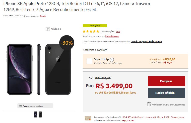 lista de produtos que posso trocar por milhas