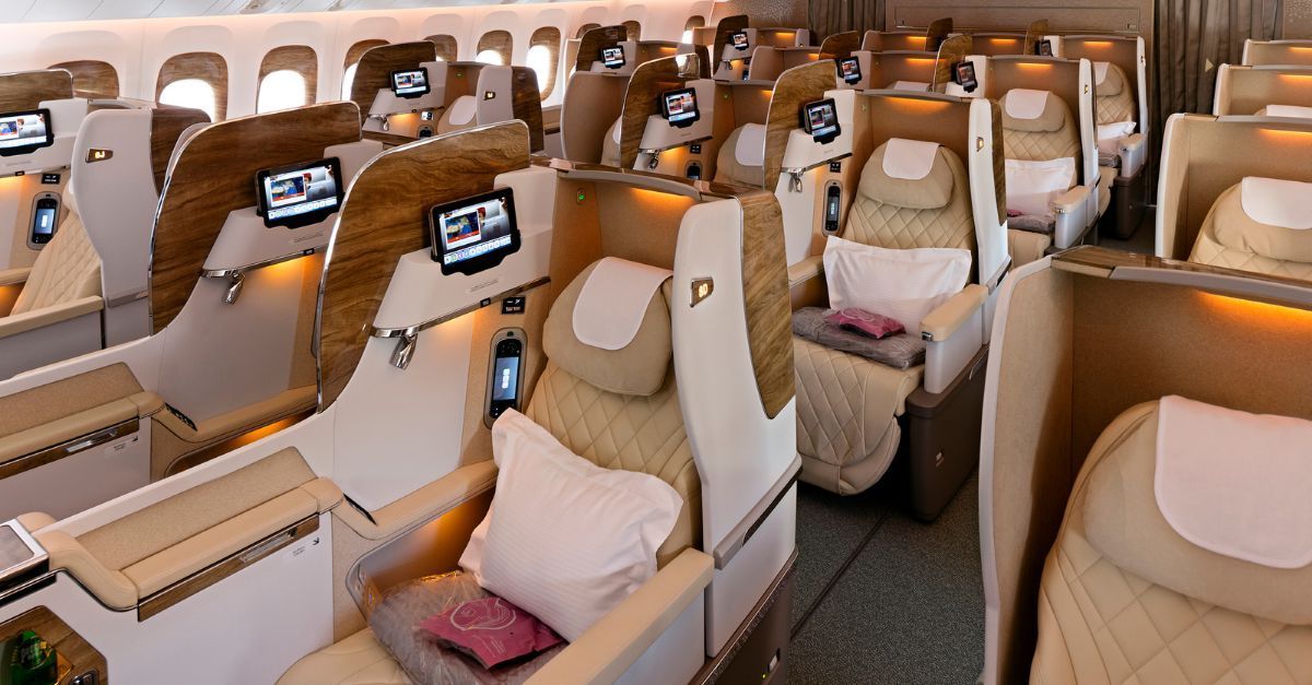 Viajar de executiva com milhas