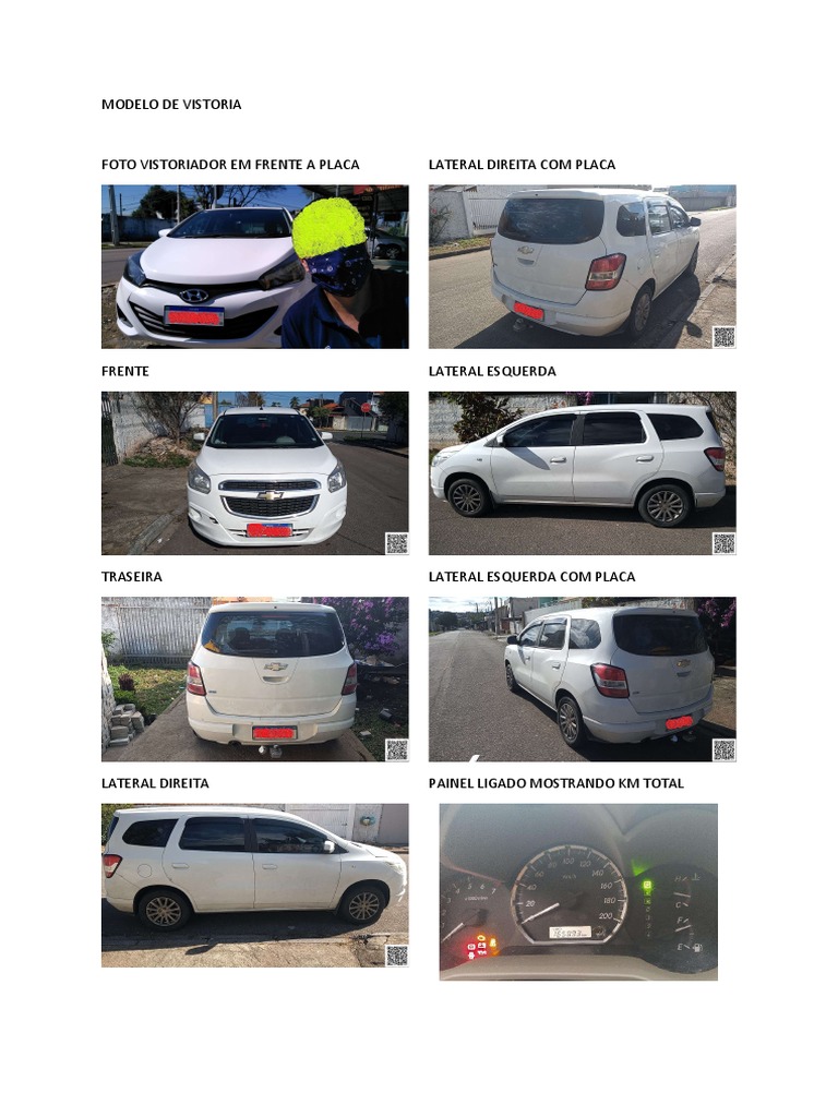 vistoria por fotos seguro auto